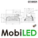 Crawer Crawer werklamp 50W ovaal