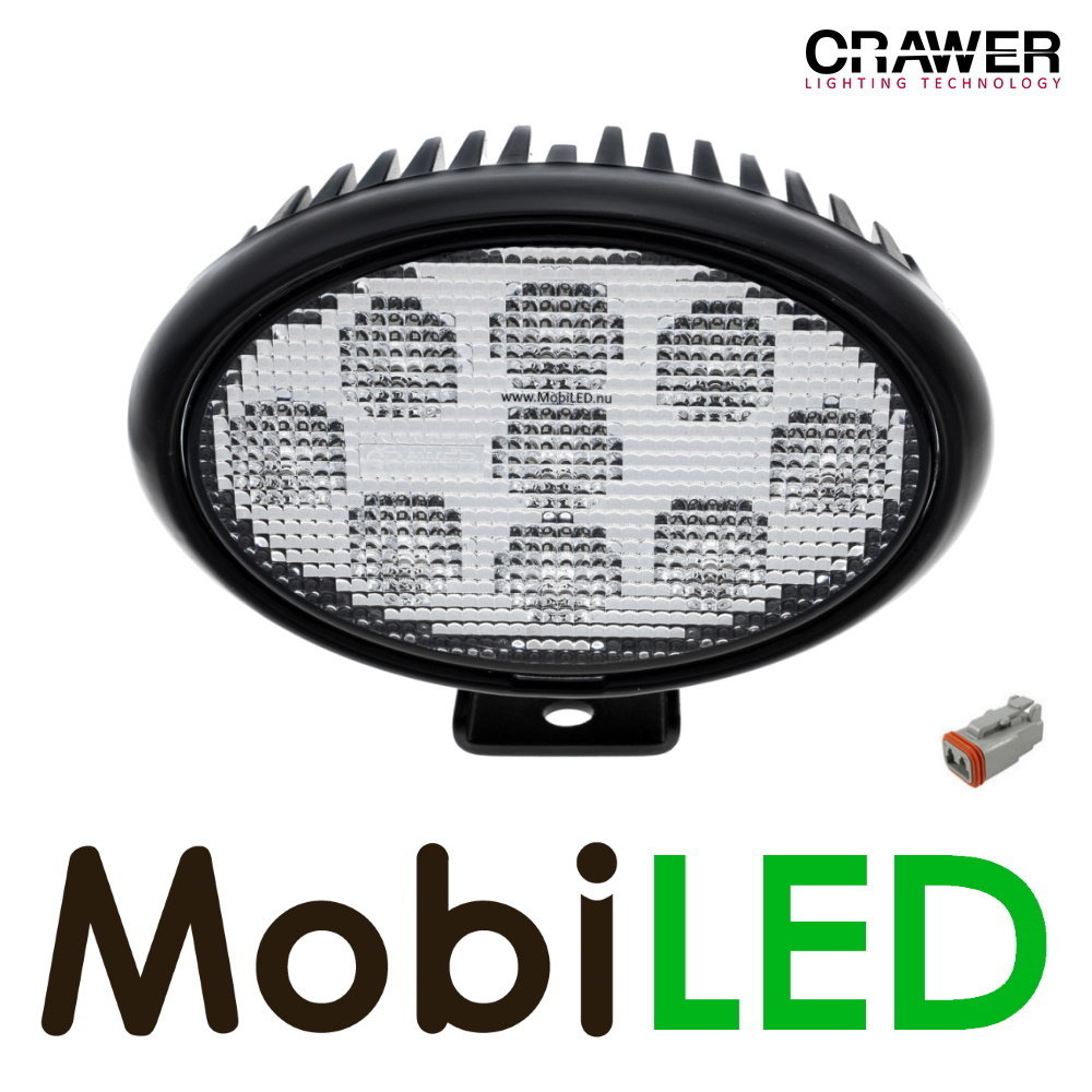 Crawer Crawer work lamp 50W oval