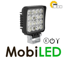 TruckLED Werklamp 16W  met schakelaar TruckLED Werklamp 16W  met schakelaar