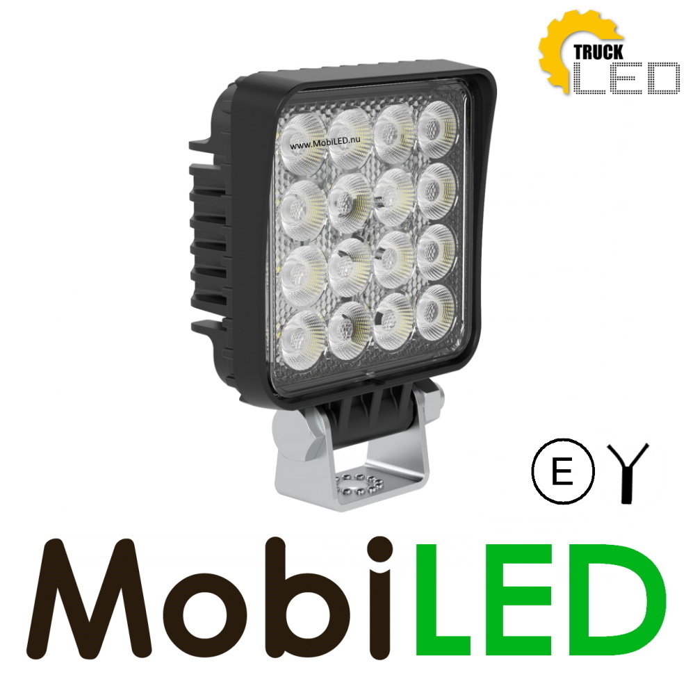 TruckLED Lampe de travail 16W carrée