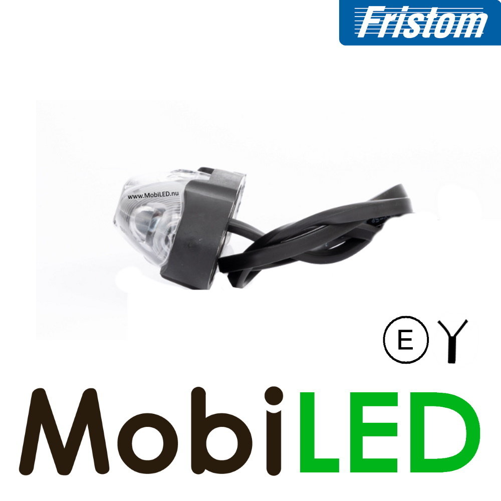 Fristom Fristom side marking 2 colors suspended white/red oval Fristom Fristom side marking 2 colors suspended white/red oval