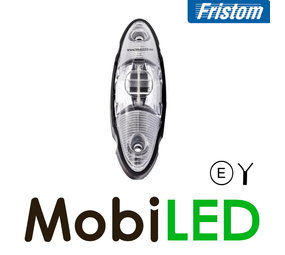 Fristom Side marking oval red/white