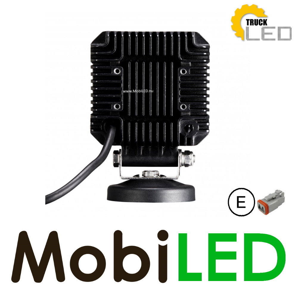 TruckLED Wor light 26W edgeless E-mark DT connector TruckLED Wor light 26W edgeless E-mark DT connector