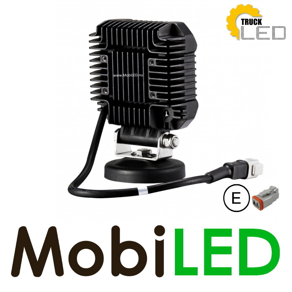 TruckLED Werklamp 26W randloos E-keur DT connector TruckLED Werklamp 26W randloos E-keur DT connector