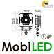 TruckLED Wor light 26W edgeless E-mark DT connector TruckLED Wor light 26W edgeless E-mark DT connector