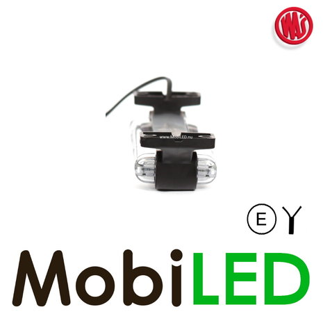 WAS WAS Marquage latéral 2 couleurs rouge/blanc E-marque