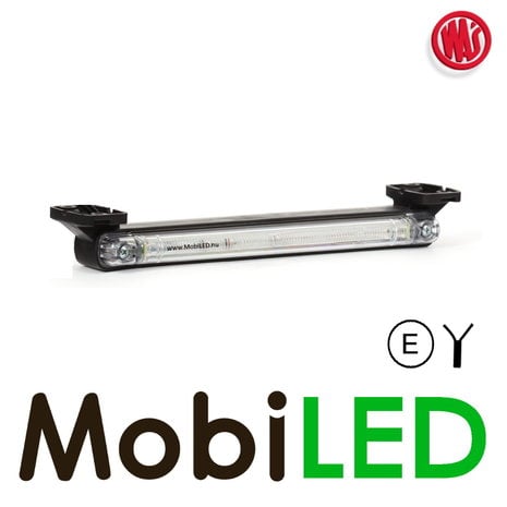 WAS WAS Marquage latéral 2 couleurs rouge/blanc E-marque