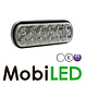 Flasher compact 12 LEDs white E-mark Flasher compact 12 LEDs white E-mark
