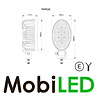Worklight 30W oval E-mark Worklight 30W oval E-mark