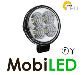 TruckLED Mini werklamp breedstraler 14W rond
