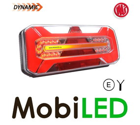 WAS NEON look dynamisch Trailer achterlicht Links WAS NEON look dynamisch Trailer achterlicht Links