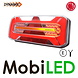 WAS NEON look dynamisch aanhanger achterlicht E-keur 5 functies 12/24 volt Rechts WAS NEON look dynamisch aanhanger achterlicht E-keur 5 functies 12/24 volt Rechts