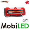 WAS WAS Achterlicht dynamisch 6 functies NEON look links E-keur WAS WAS Achterlicht dynamisch 6 functies NEON look links E-keur