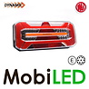 WAS WAS NEON look dynamic Trailer rear light E-mark 5 functions 12-24 volts 7-pins - Left WAS WAS NEON look dynamic Trailer rear light E-mark 5 functions 12-24 volts 7-pins - Left