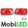 Aanhanger achterlicht 12-24 volt 5 functies Links E-keur Aanhanger achterlicht 12-24 volt 5 functies Links E-keur