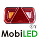 LED Aanhanger achterlicht E-keur 10-30 volt 5 functies Links LED Aanhanger achterlicht E-keur 10-30 volt 5 functies Links