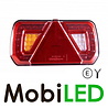Trailer rear light 12-24 volts 5 functions Left E-mark Trailer rear light 12-24 volts 5 functions Left E-mark