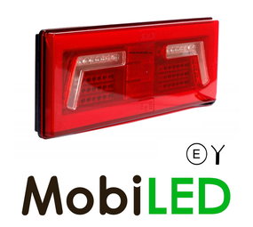 NEON look achterlicht rechthoek E-keur Links NEON look achterlicht rechthoek E-keur Links