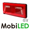 NEON look achterlicht rechthoek E-keur 5 functies 10-30 volt Rechts E-keur NEON look achterlicht rechthoek E-keur 5 functies 10-30 volt Rechts E-keur