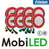 Fristom Fristom SET 8 round taillights 5 functions with cablesets E-mark