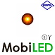 HORPOL Round position light amber flat mount HORPOL Round position light amber flat mount