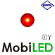HORPOL Round position light red flat mount HORPOL Round position light red flat mount