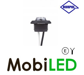 HORPOL Position light white flat mount