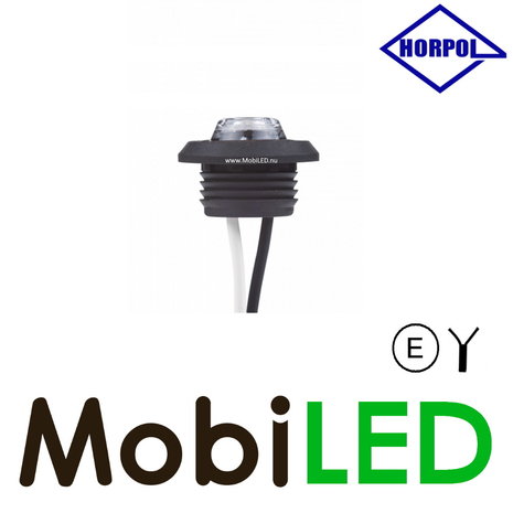 HORPOL Round position light flat mounting white HORPOL Round position light flat mounting white