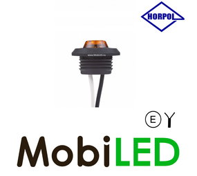 HORPOL Positielicht platte montage amber