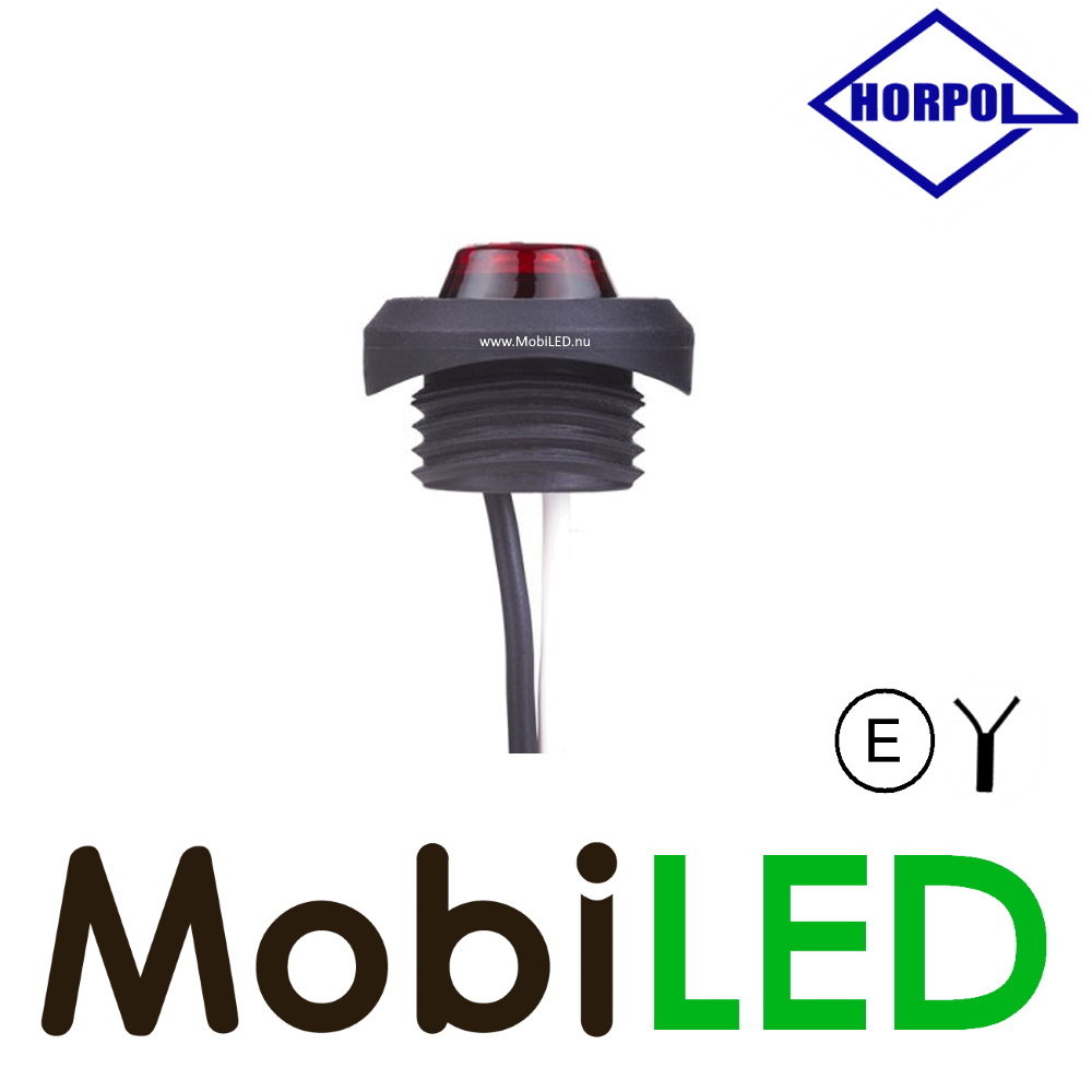 HORPOL Round position red light round mount