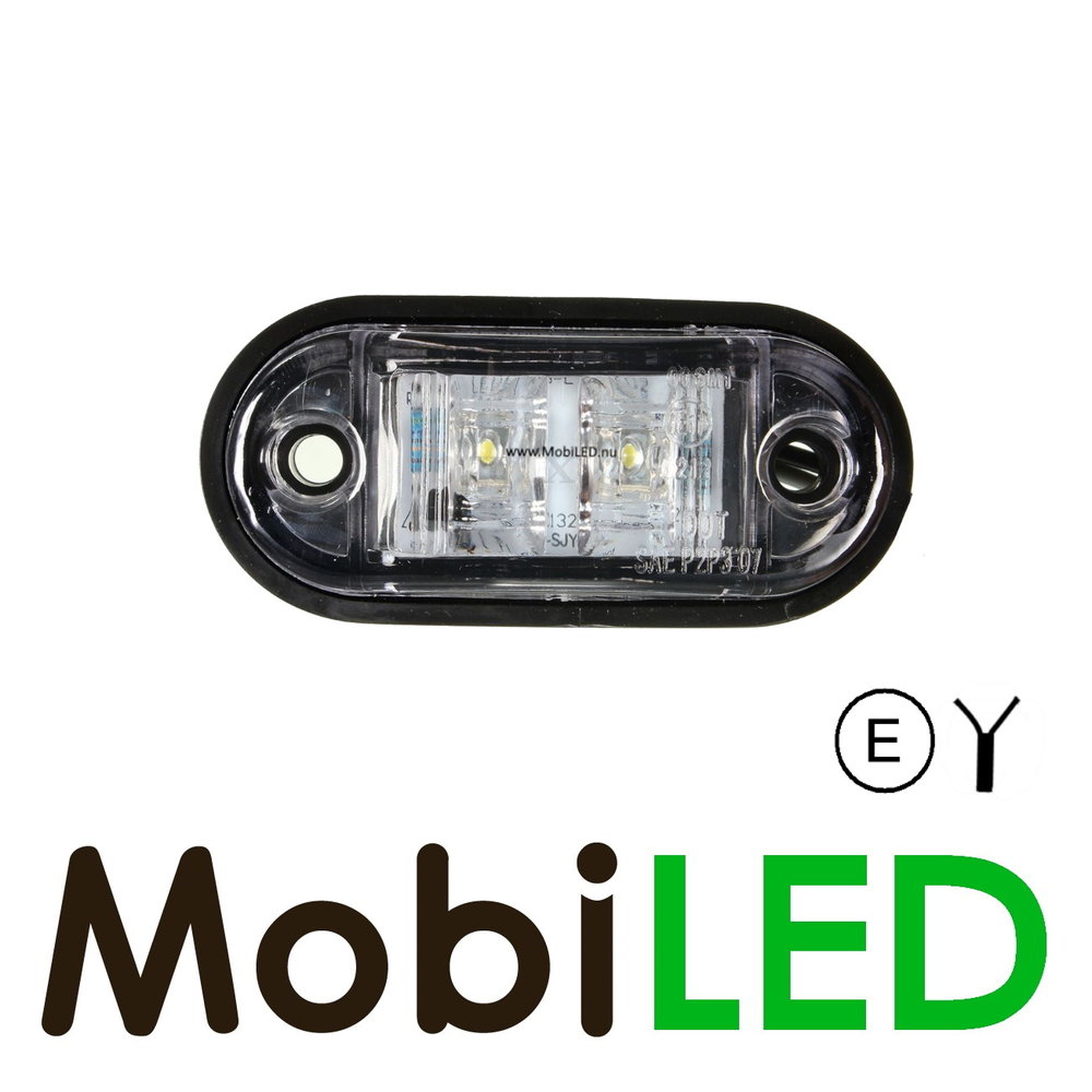 Zijmarkering Wit multivoltage E-keur