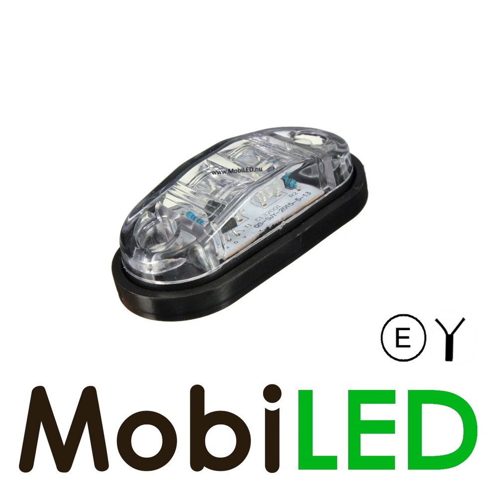 Zijmarkering Wit multivoltage E-keur