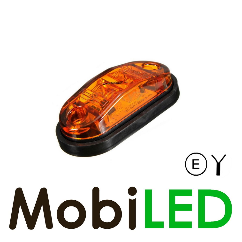 Side marking Amber multivoltage E-mark Side marking Amber multivoltage E-mark