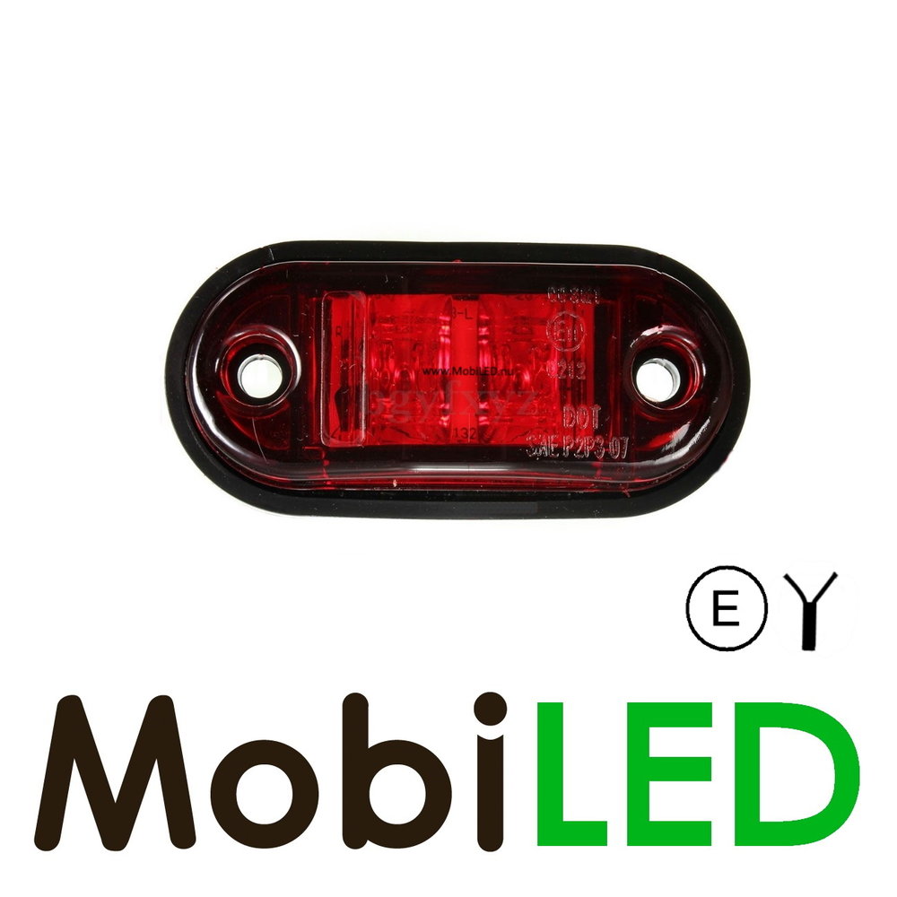 Side marking Red multivoltage E-mark