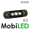 Strands Strands Markering slim line wit dark look E-keur 12-24 volt Strands Strands Markering slim line wit dark look E-keur 12-24 volt