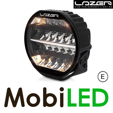 LAZER Sentinel projecteur loin standard avec feu de position Noir 9" 87 watts