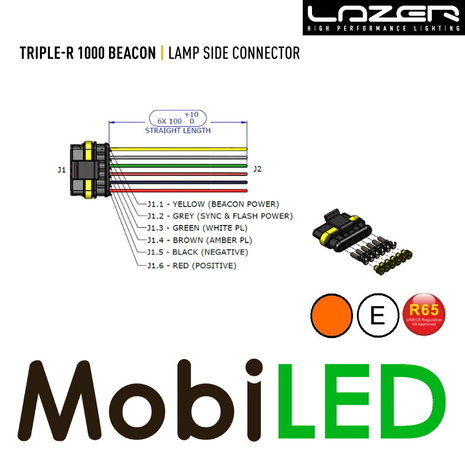 LAZER LAZER Triple-R 1000 met positielicht en flitser 410 mm 88W