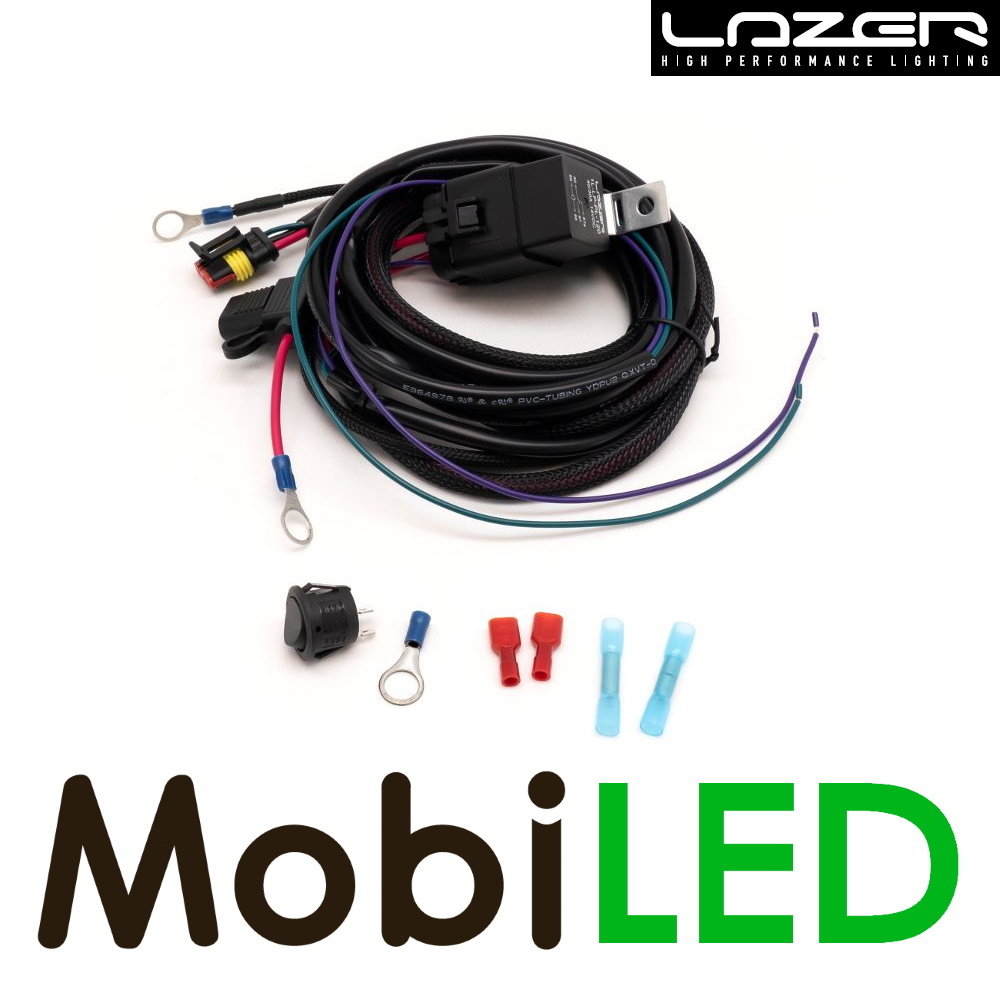 LAZER Kit de câblage 1 lampe feu de position (12V)