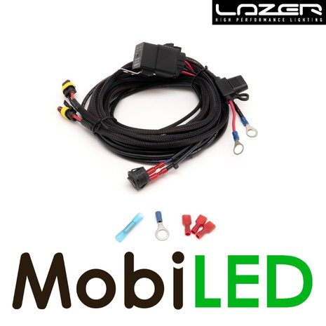 LAZER Kit de connexion 2 lampes puissance faible (12V)