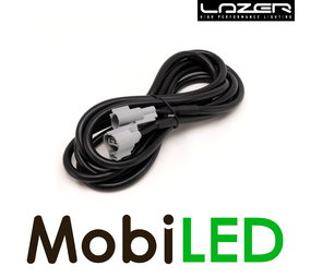 LAZER Verlengkabel set 3m hoog vermogen LAZER Verlengkabel set 3m hoog vermogen