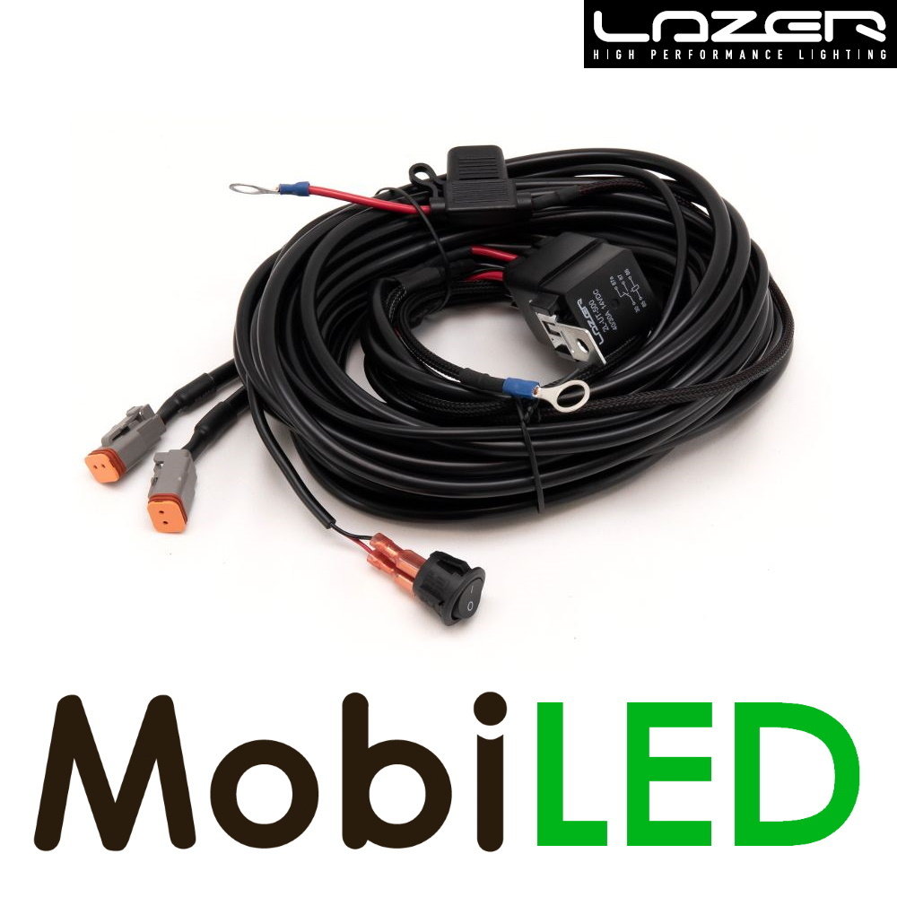 LAZER Kit de câblage 2 lampes Utility (12V)