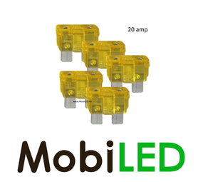 20 amps blade fuse 5 pieces 20 amps blade fuse 5 pieces