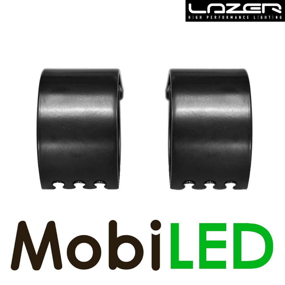 LAZER Buisklemmen 2 stuks 76mm LAZER Buisklemmen 2 stuks 76mm