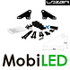 LAZER LED bar dakmontageset, met dakrails 47mm LAZER LED bar dakmontageset, met dakrails 47mm