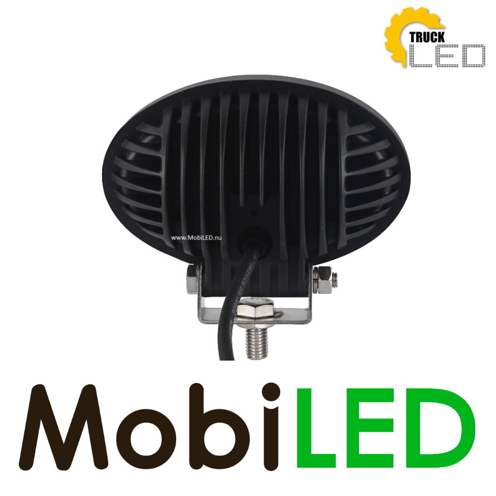 TruckLED Lampe de travail 16W ovale E-marque TruckLED Lampe de travail 16W ovale E-marque