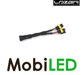 LAZER Y-splitter 1 lamp naar 2 laag vermogen LAZER Y-splitter 1 lamp naar 2 laag vermogen