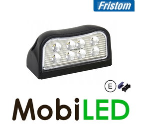 Fristom Éclairage de plaque d’immatriculation connecteur 0,75mm² noir Fristom Éclairage de plaque d’immatriculation connecteur 0,75mm² noir