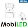 Fristom Fristom Kentekenverlichting zwart E-keur Fristom Fristom Kentekenverlichting zwart E-keur