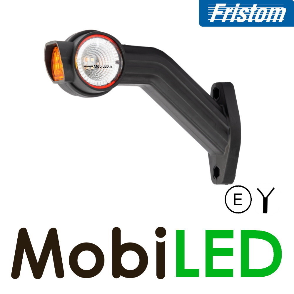 Fristom Pendel lamp oblique model Right E-mark red-amber-white 12-24 volts Fristom Pendel lamp oblique model Right E-mark red-amber-white 12-24 volts