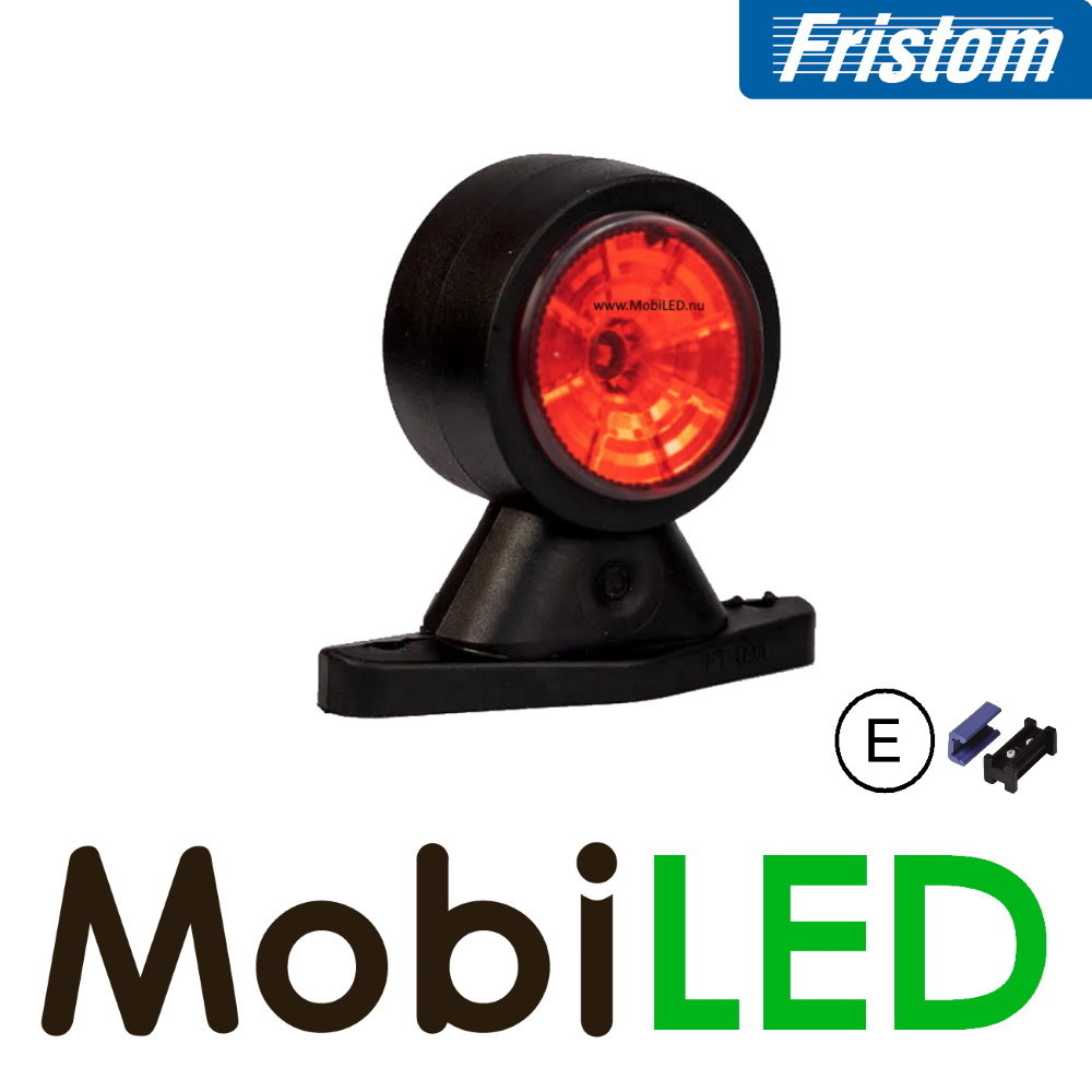 Fristom Set lampes pendentives court E-mark rouge/blanc 12-24 volts 0,75mm2 connector